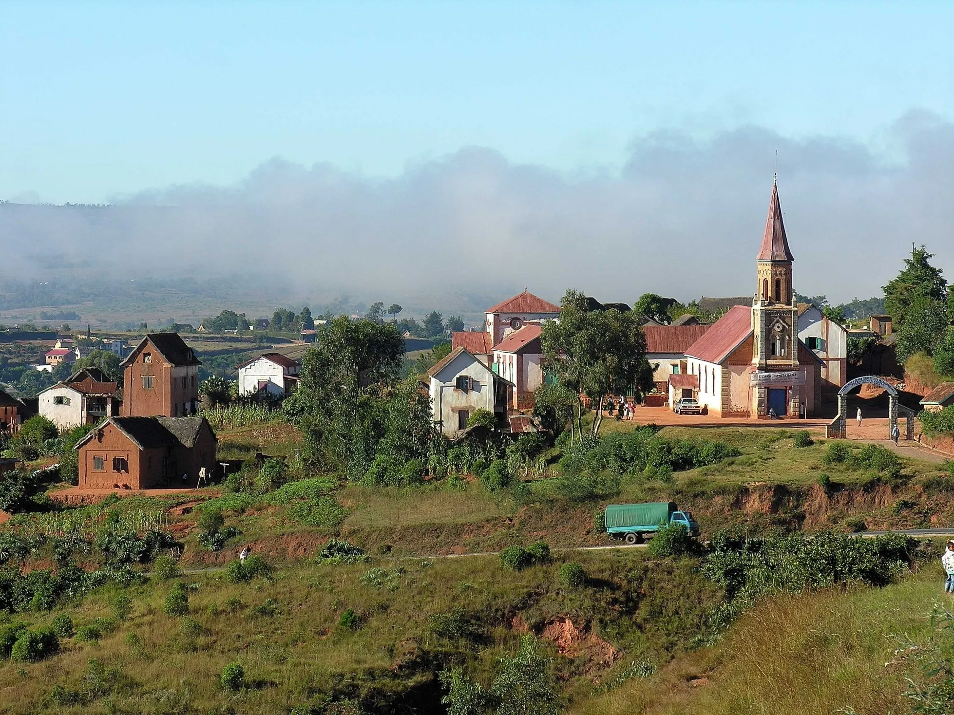 Paysage des Hautes  Terres